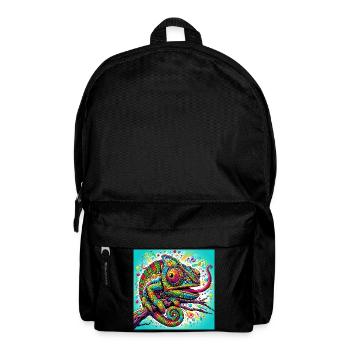 Chameleon - Backpack - black - Front
