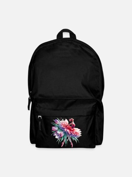 Danseuse de ballet avec tutu - Sac à dos - noir