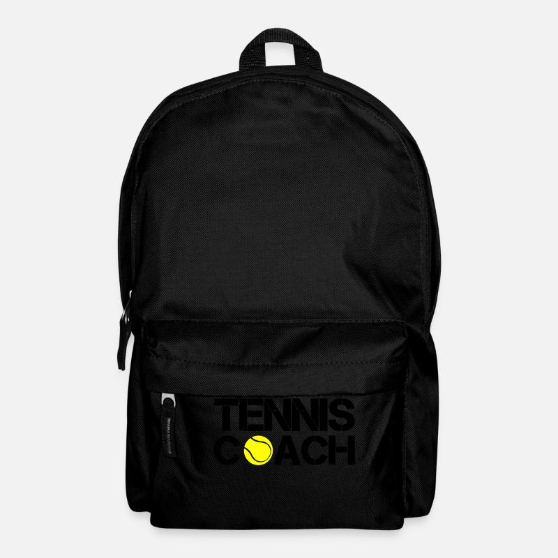 tennis coach - Rucksack - Schwarz