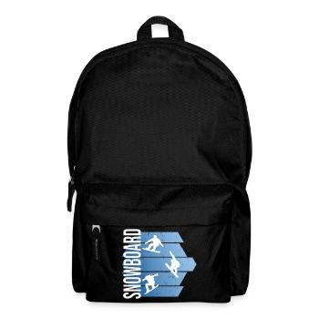 Snowboard - Rucksack - Schwarz - Vorne