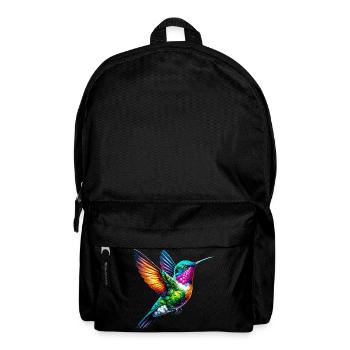 Kolibri - Rucksack - Schwarz - Vorne