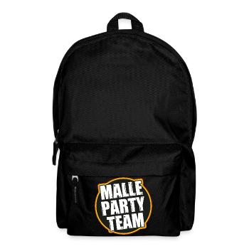 Malle Party Team - Rucksack - Schwarz - Vorne