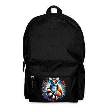 Lémurien - Sac à dos - noir - Devant