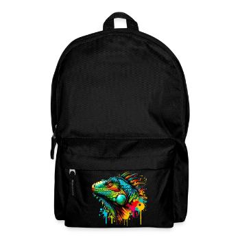 Leguan - Rucksack - Schwarz - Vorne