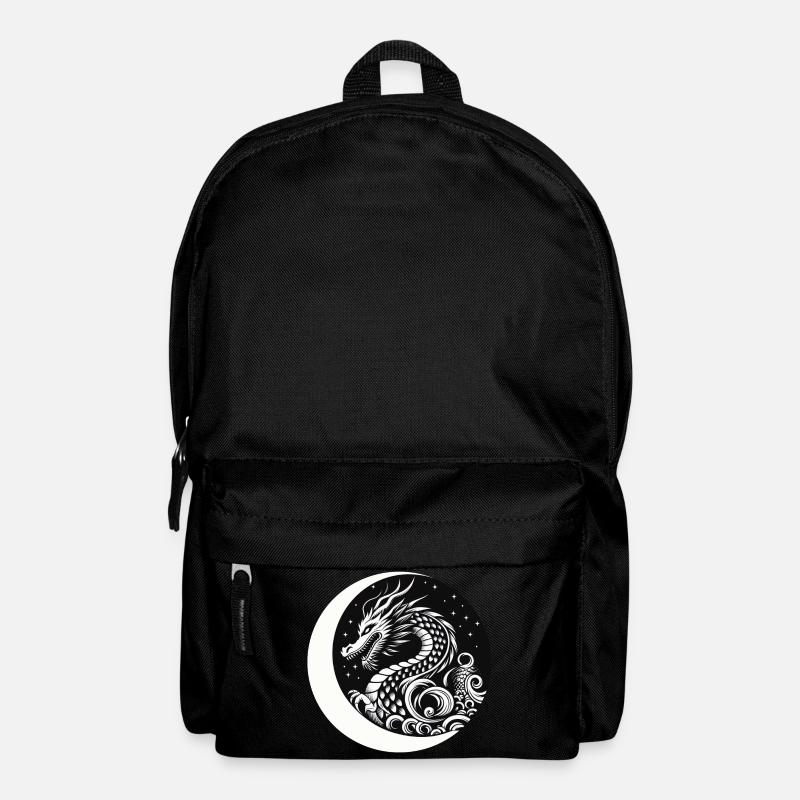 Chinese Dragon - Backpack - black