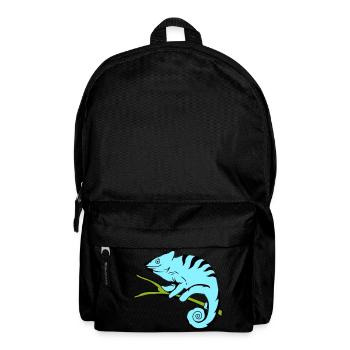 Drôle Cameleon 02 copie - Sac à dos - noir - Devant