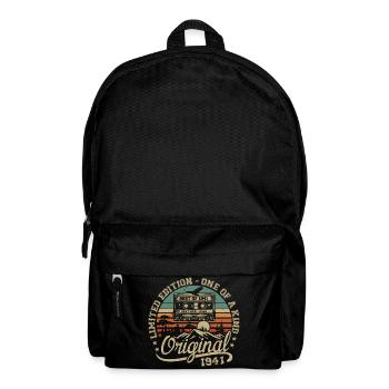Millésime 1941 Cadeau Anniversaire 1941 Rétro 1941 - Sac à dos - noir - Devant