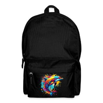 Delfin - Rucksack - Schwarz - Vorne