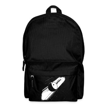 Boule de bowling - Sac à dos - noir - Devant
