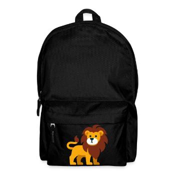 LÖWE Der Dschungelkönig - Rucksack - Schwarz - Vorne