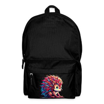 Hedgehog - Backpack - black - Front
