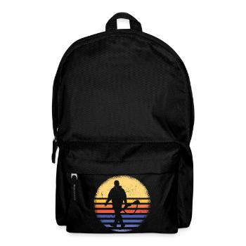 Hunter Retro Sunset Hunting - Backpack - black - Front