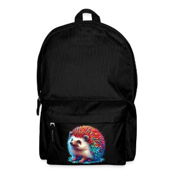 Igel - Rucksack - Schwarz - Vorne