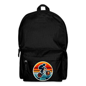BMX Bike - Rucksack - Schwarz - Vorne