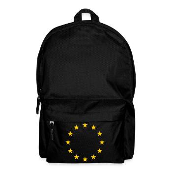 Drapeau de l’UE - Sac à dos - noir - Devant