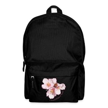 Mandelblüten Freude - Sonja Ariel von Staden - Rucksack - Schwarz - Vorne
