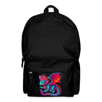 Drache - Rucksack - Schwarz - Vorne