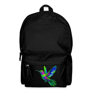 Kolibri - Rucksack - Schwarz - Vorne