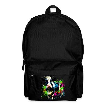 Kuh - Rucksack - Schwarz - Vorne