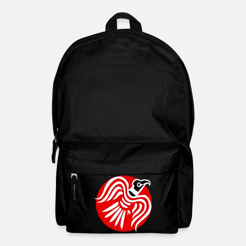 Wikinger Rabe - Rucksack - Schwarz