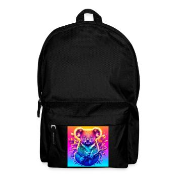 Koala - Rucksack - Schwarz - Vorne