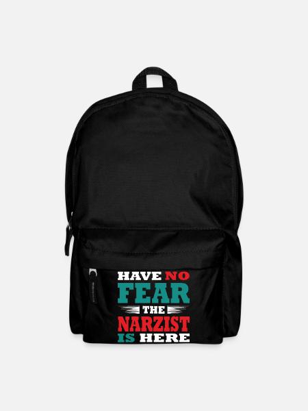 Have no Fear the Narzist is here Outfit - Backpack - black