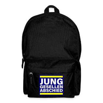 Bachelor party Jga saying - Backpack - black - Front