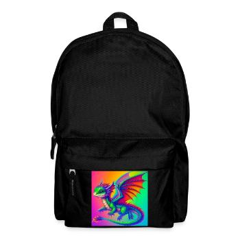 dragon - Backpack - black - Front