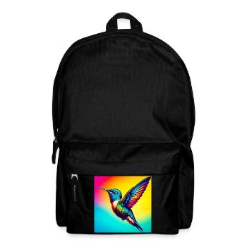 Kolibri - Rucksack - Schwarz - Vorne