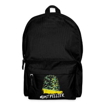 Montpellier Dynamische Farben in der Architektur - Rucksack - Schwarz - Vorne