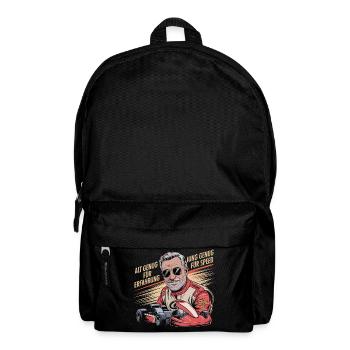 Go Kart Experience Retirees Speed Karting Go-Karting - Backpack - black - Front