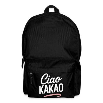Ciao Cacao Chocolat chaud Chocolat chaud Au revoir - Sac à dos - noir - Devant