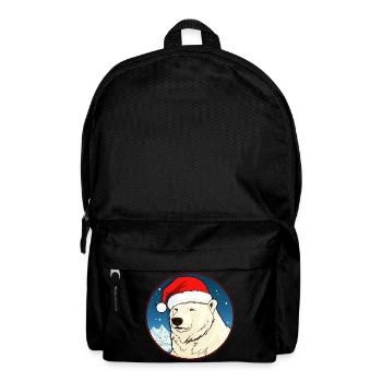 Christmas Polar Bears - Backpack - black - Front