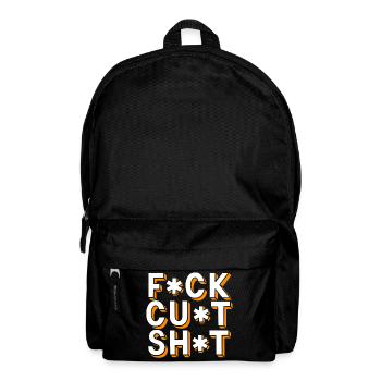 Gros mots censurés - Sac à dos - noir - Devant