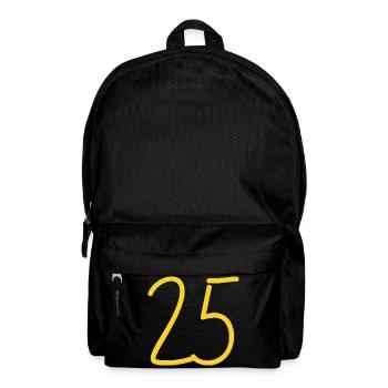 25 - Sac à dos - noir - Devant