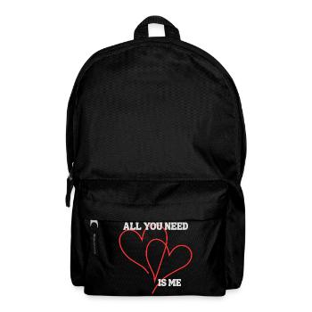 All you need  - Rucksack - Schwarz - Vorne