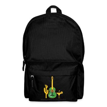 Mamacita Papacito Gitarrenfest - Rucksack - Schwarz - Vorne