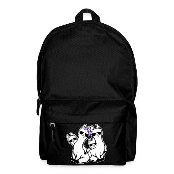 Llamas Mom Kids Family Dad Dad Sunglasses - Backpack - black - Front
