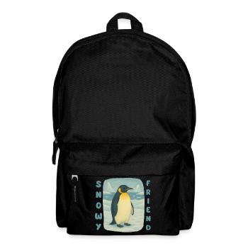 Penguin Snow Friend - Backpack - black - Front