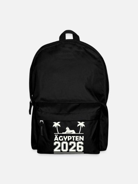 Ägypten 2026 Silhouette - Rucksack - Schwarz
