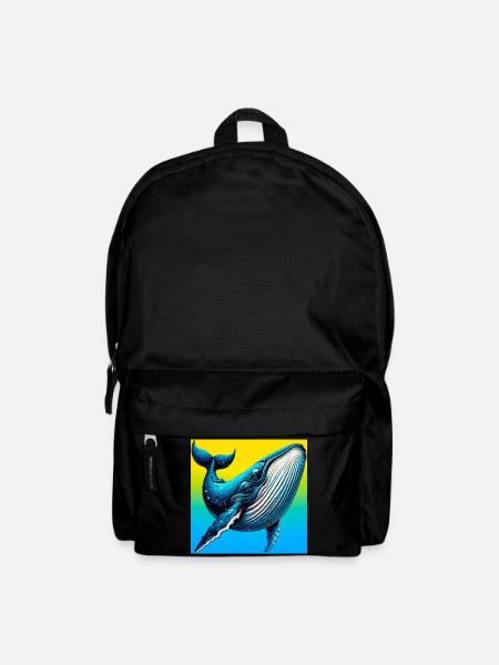 Wal - Rucksack - Schwarz