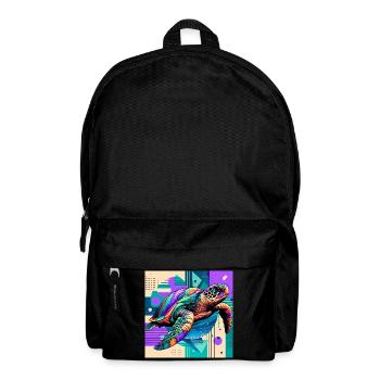 tortue - Sac à dos - noir - Devant