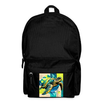 tortue - Sac à dos - noir - Devant