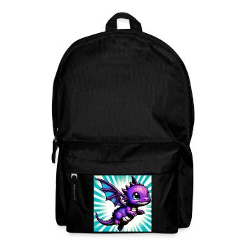 dragon - Backpack - black - Front