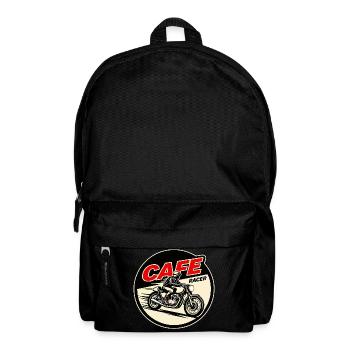 Cercle vintage du Café Racer - Sac à dos - noir - Devant
