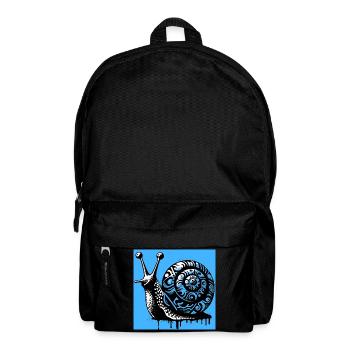 Escargot - Sac à dos - noir - Devant