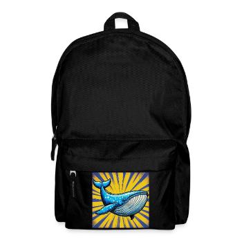 baleine - Sac à dos - noir - Devant