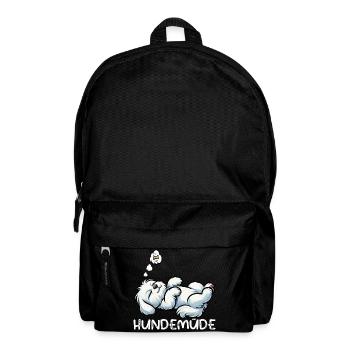 Dog-tired Maltese Maltese owner Maltese Keeper - Backpack - black - Front
