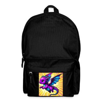 dragon - Backpack - black - Front