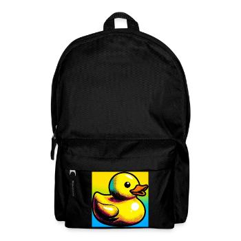 Ente Ente Ente Ente Ente - Rucksack - Schwarz - Vorne